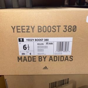 YEEZY 380 ONYX NON REFLECTIVE